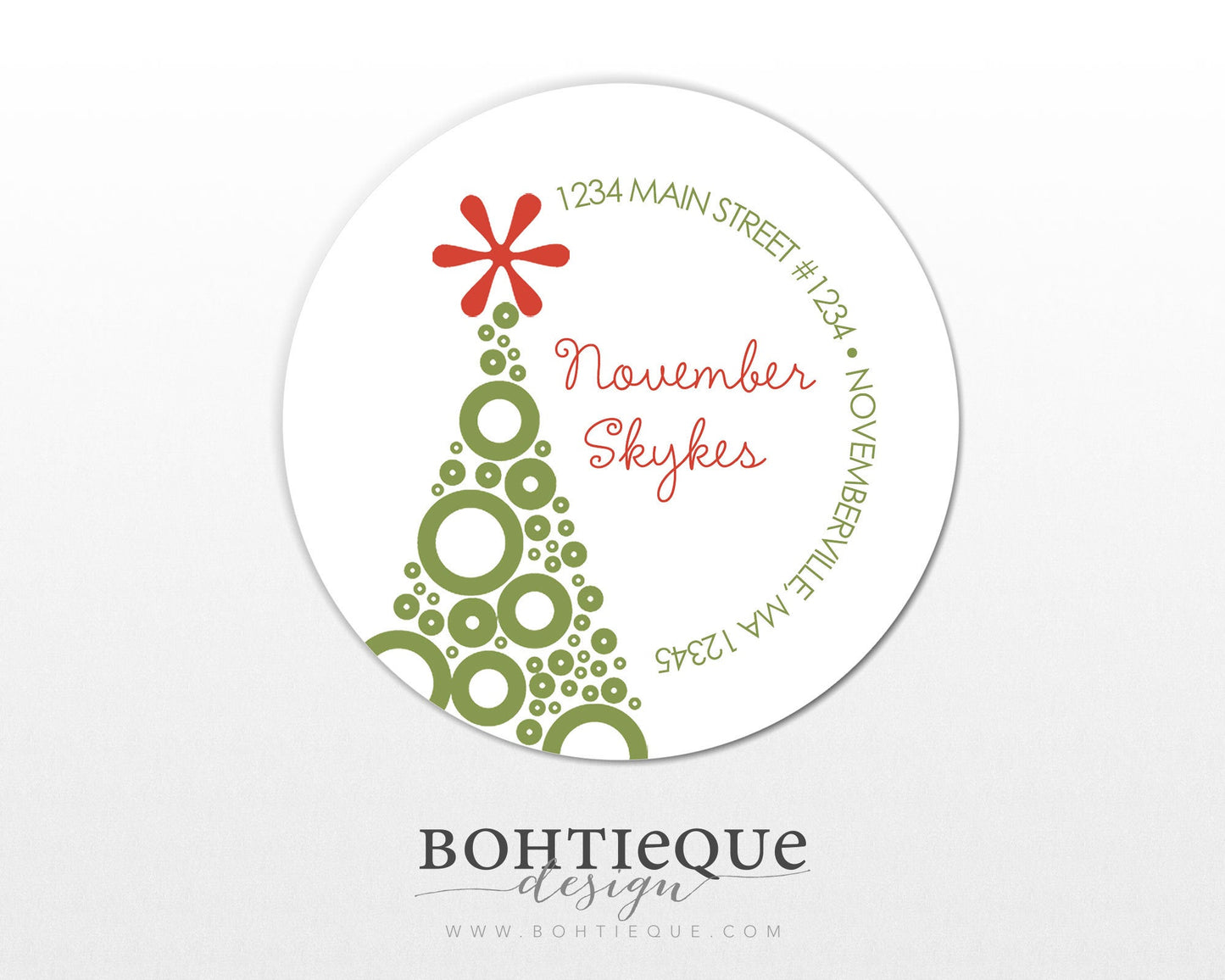 Holiday Address Labels