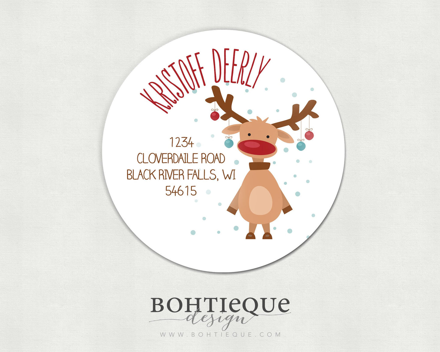 Holiday Address Labels
