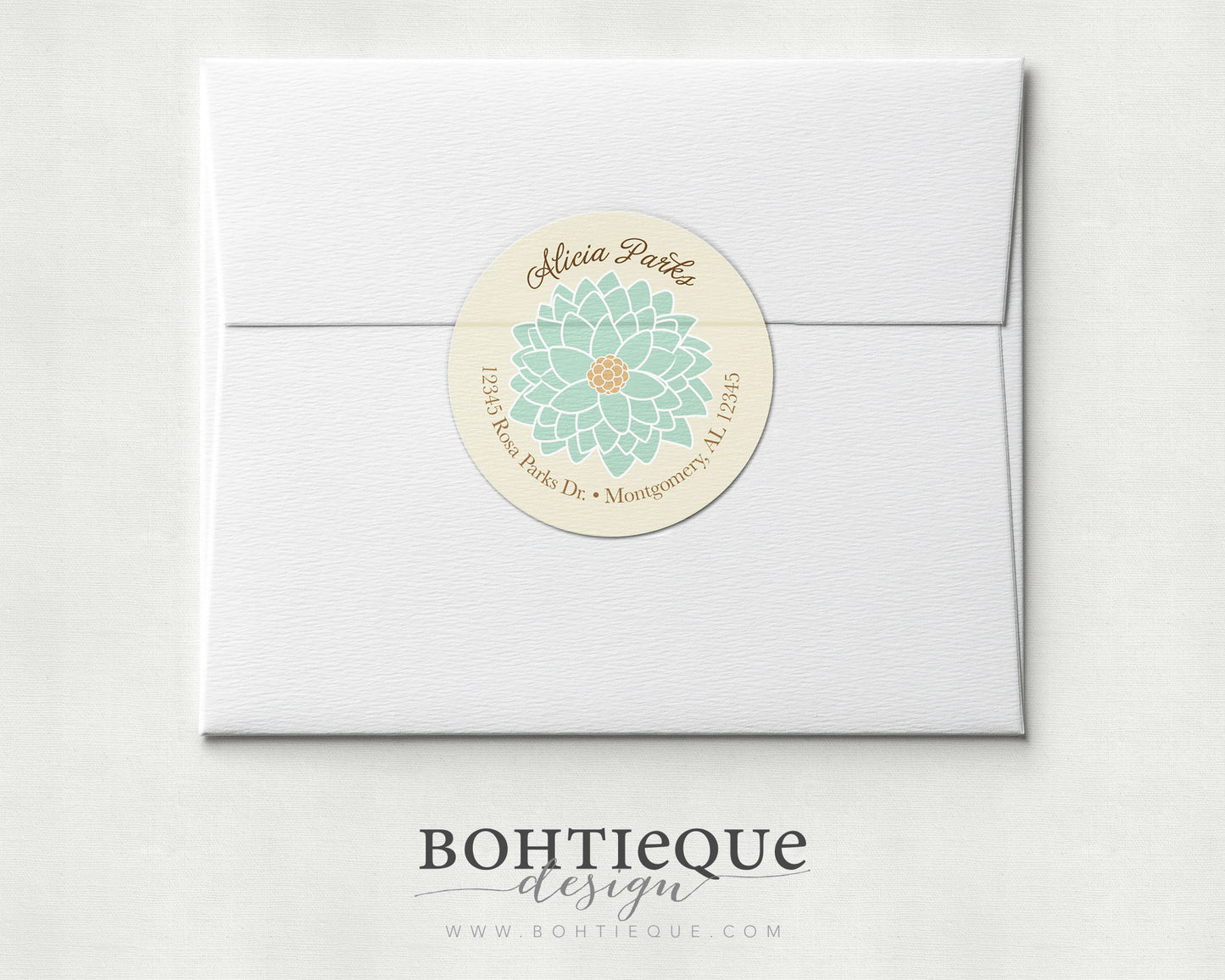 Fleur Address Labels