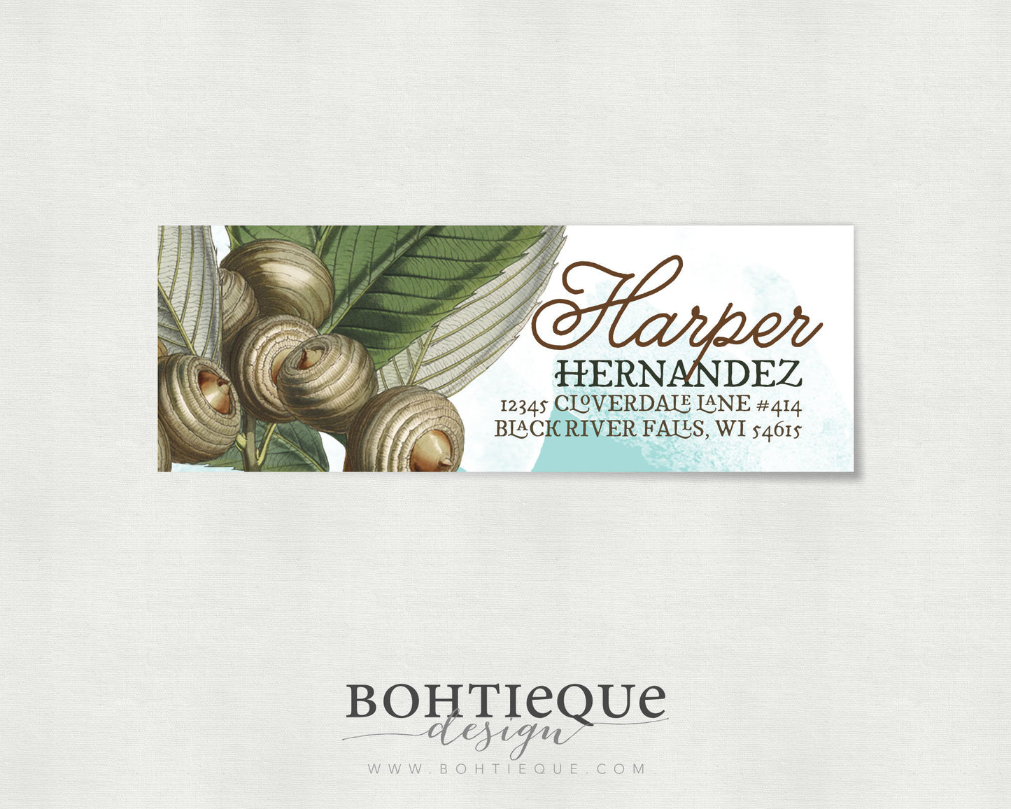 Harper Return Address Labels