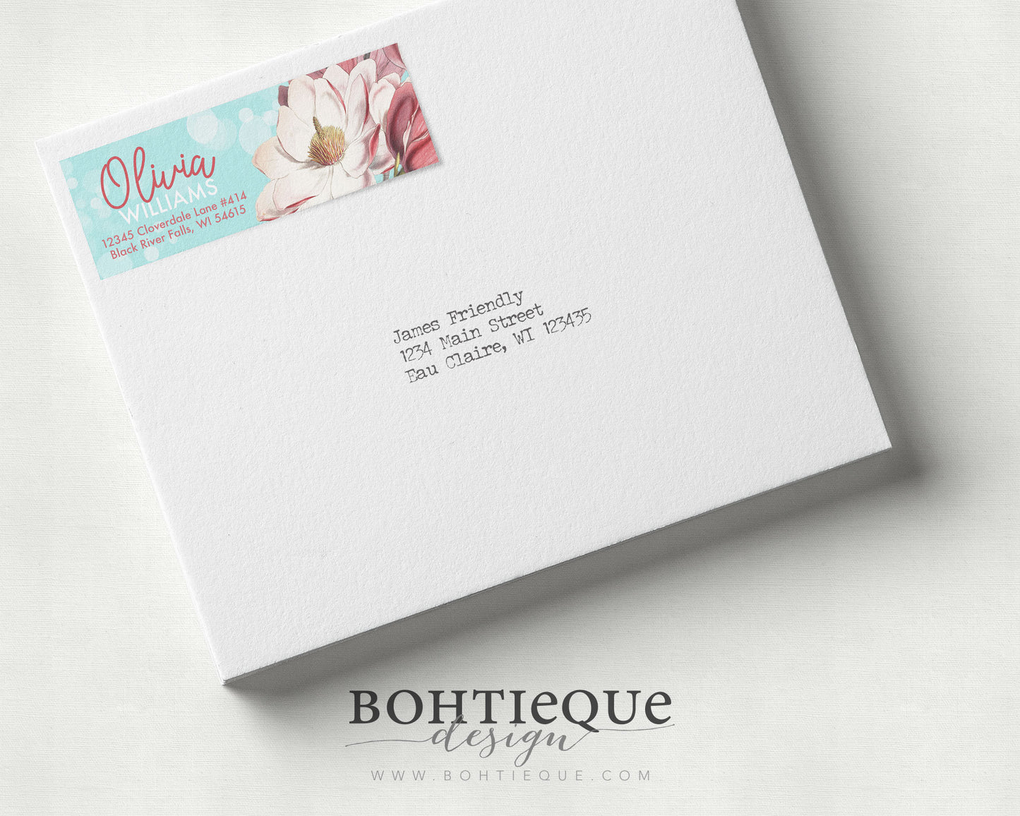 Olivia Return Address Labels