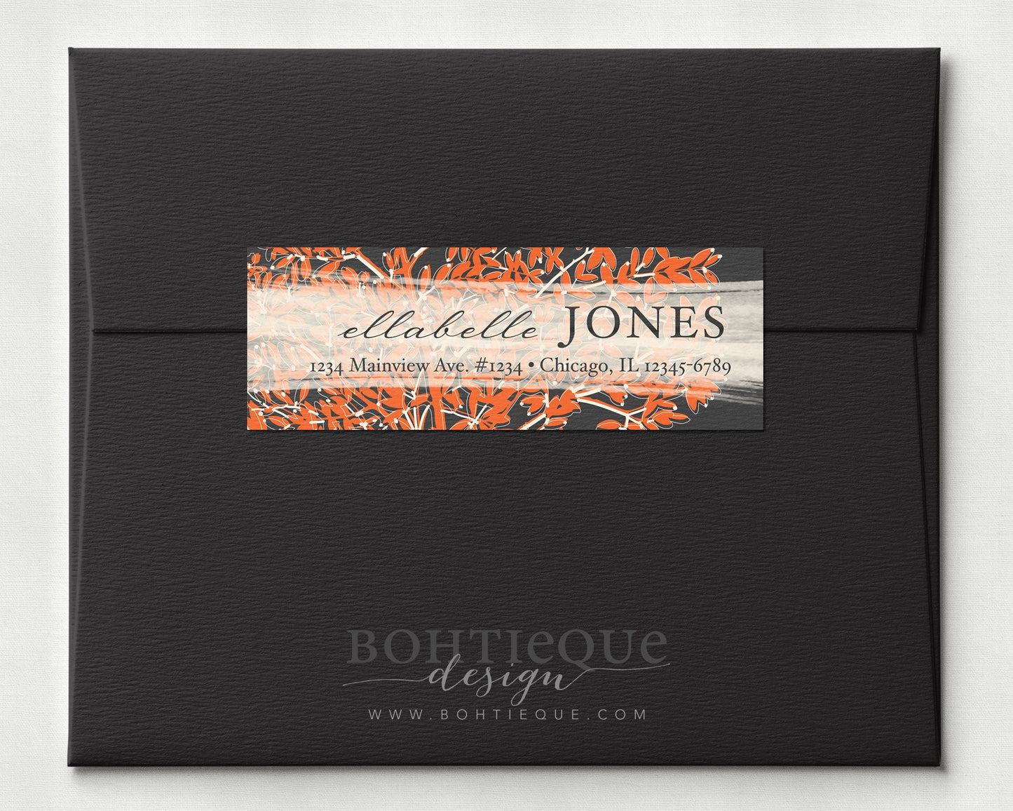 Tree Shadow Return Address Stickers