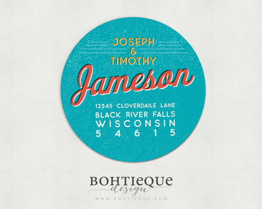 Jameson Return Address Labels